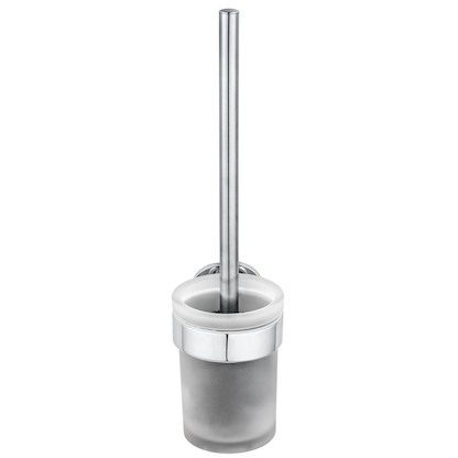 Artikelbild 2 für WENKO WC-Garnitur Maribor weiß, silber Metall, Artikelnummer 815773