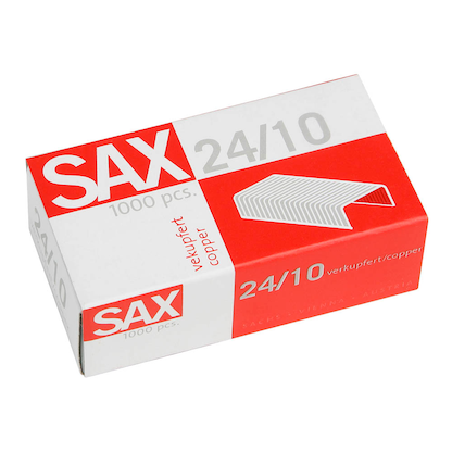 Artikelbild 18 für 1.000 sax design Heftklammern 24/10, Artikelnummer 609729