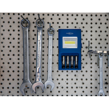 Artikelbild 11 für ANSMANN WL180B Bithalter LED Werkstattlampe blau 12,5 cm, Artikelnummer 532919