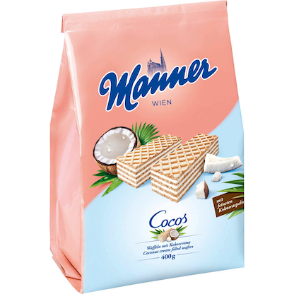 Artikelbild 12 für Manner Cocos Schnitten Kekse 400,0 g, Artikelnummer 554354