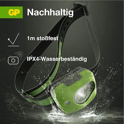 Artikelbild 15 für GP Discovery CH43 LED Stirnlampe grün 6,1 cm, Artikelnummer 760084