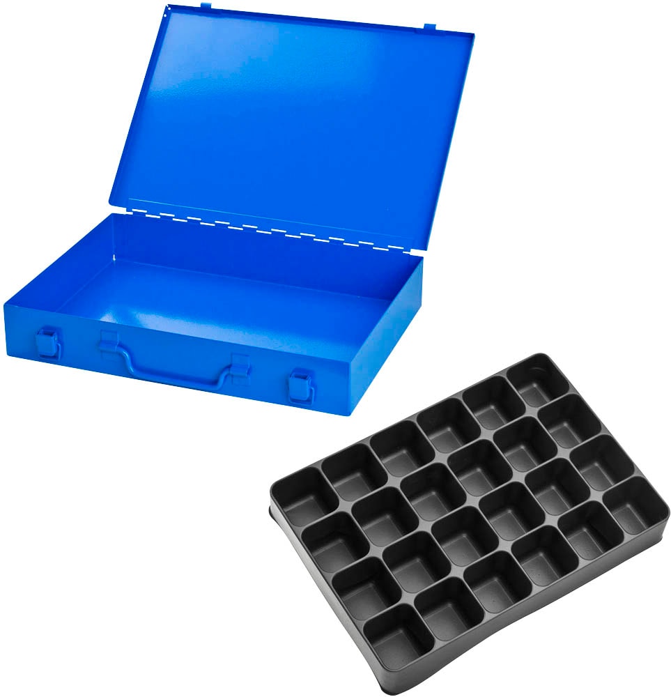 Sortimentskasten Schnappmuttern & Bundschrauben 4,2 Mm – 400 Teile Set Verzinkt