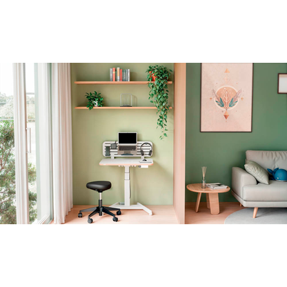 Artikelbild 11 für AKTION: LEITZ Ergo elektrisch höhenverstellbarer Schreibtisch weiß rechteckig, A-Fuß-Gestell weiß 80,0 x 60,0 cm mit 25 Euro CashBack, Artikelnummer 408338