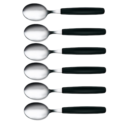Artikelbild 17 für VICTORINOX Löffel silber, schwarz glänzend, 6 St., Artikelnummer 683767