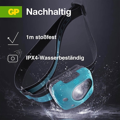 Artikelbild 8 für GP Discovery CH44 LED Stirnlampe blau 6,1 cm, Artikelnummer 760097
