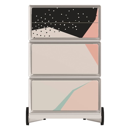 Artikelbild 3 für PAPERFLOW easyBox Colour Rollcontainer weiß, bunt 4 Auszüge 39,0 x 43,6 x 64,2 cm, Artikelnummer 215073