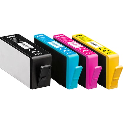 Artikelbild 3 für KMP schwarz, cyan, magenta, gelb Druckerpatronen kompatibel zu HP 364XL (N9J74AE), 4er-Set, Artikelnummer 544753