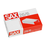 Artikelbild 1 für 1.000 sax design Heftklammern 26/6, Artikelnummer 609739