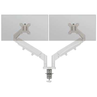 Artikelbild für LEITZ Monitor-Halterung Ergo 65370085 lichtgrau für 2 Monitore, Tischklemme, Artikelnummer 103719