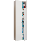 Artikelbild 1 für VCM my office Aktenschrank XXL Lona, 917788 weiß 3 Fachböden 70,0 x 39,0 x 223,0 cm, Artikelnummer 849081