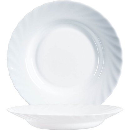 Artikelbild 2 für 6 ARCOROC Suppenteller Trianon White weiß 22,5 cm, Artikelnummer 977344