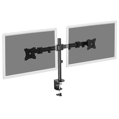 Artikelbild 18 für DIGITUS Monitor-Halterung DA-90349 schwarz für 2 Monitore, Tischklemme, Artikelnummer 325286