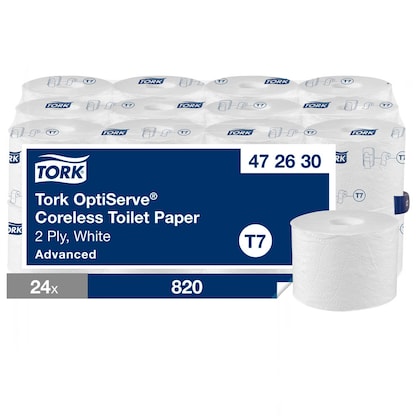 Artikelbild 21 für TORK Toilettenpapier T7 Advanced 2-lagig, 24 Rollen, Artikelnummer 463057