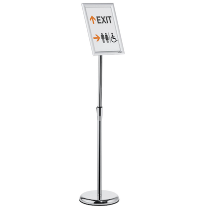 Artikelbild für DURABLE Infoständer silber DIN A4, Artikelnummer 146546