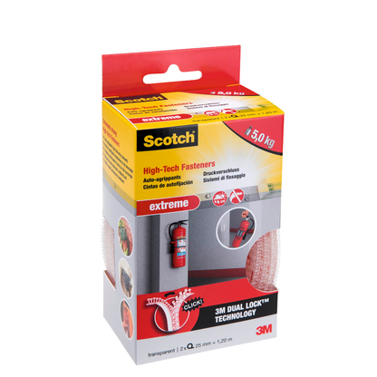 Artikelbild 15 für Scotch Klettband Extreme Fastener weiß, 1 Rolle, Artikelnummer 571053