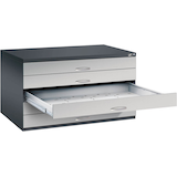 Artikelbild 1 für CP 7200 Planschrank dunkelgrau, silber 5 Schubladen 135,0 x 96,0 x 76,0 cm, Artikelnummer 682841