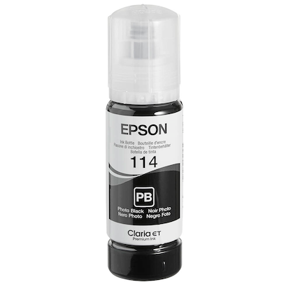 Artikelbild 4 für EPSON 114/T07B1/B2/B3/B4/B5 Foto schwarz, cyan, magenta, gelb, grau Tintenflaschen, 5er-Set, Artikelnummer 876567