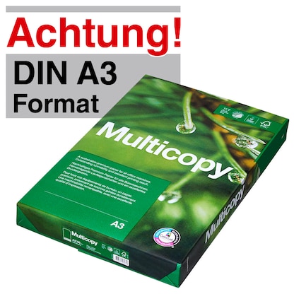 Artikelbild 5 für Multicopy Kopierpapier ORIGINAL DIN A3 80 g/qm 500 Blatt, Artikelnummer 320846