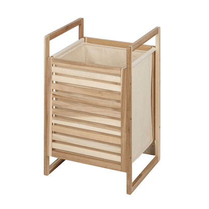 Artikelbild 5 für WENKO Wäschetruhe Acina braun, Artikelnummer 811162