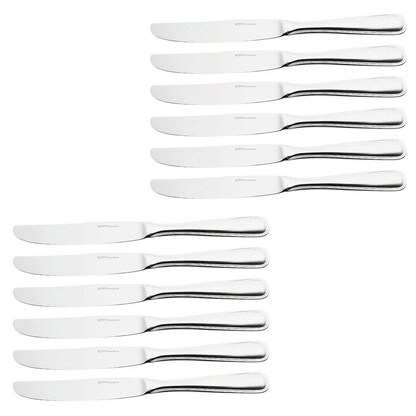 Artikelbild für HEPP Messer Contour silber, 12 St., Artikelnummer 993703