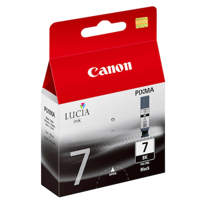 Artikelbild 2 für Canon PGI-7 BK schwarz Druckerpatrone, Artikelnummer 167320