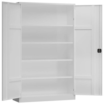 Artikelbild 23 für ClassiX Stahlschrank X-530387 signalweiß 120,0 x 60,0 x 194,5 cm, aufgebaut, Artikelnummer 184117