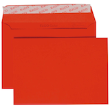 Artikelbild 1 für ELCO Briefumschläge Color DIN C6 ohne Fenster intensivrot haftklebend 25 St., Artikelnummer 289029