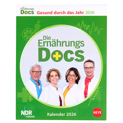 Artikelbild 3 für Heye Abreißkalender Die Ernährungs-Docs-Gesundheit durch das Jahr 2026, Artikelnummer 551228