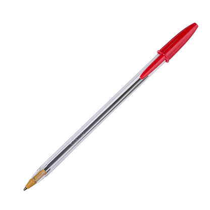 Artikelbild 8 für BIC Kugelschreiber Cristal transparent, Schreibfarbe: rot, 50 St., Artikelnummer 831503