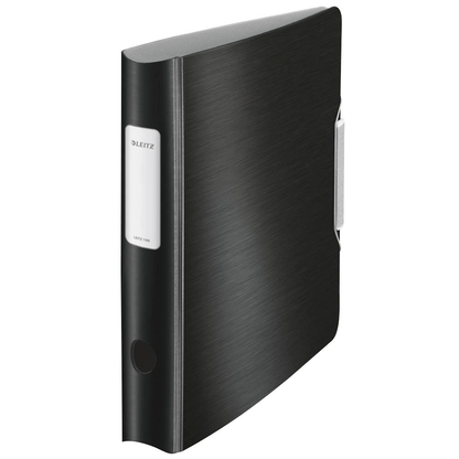 Artikelbild für AKTION: LEITZ Active Style 1109 Ordner satin schwarz Kunststoff 6,5 cm DIN A4 mit Prämie nach Registrierung, Artikelnummer 408047