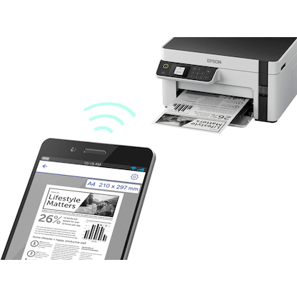 Artikelbild 4 für EPSON EcoTank ET-M2120 3 in 1 Tintenstrahl-Multifunktionsdrucker grau, Artikelnummer 148033