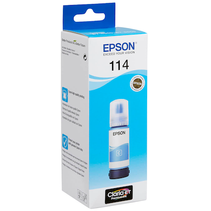 Artikelbild 2 für EPSON 114/T07B2 cyan Tintenflasche, Artikelnummer 445641