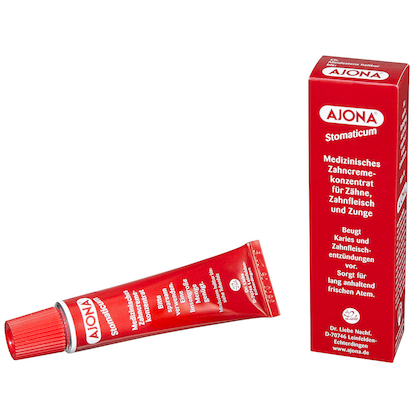 Artikelbild für AJONA® Stomaticum Zahnpasta 25 ml, Artikelnummer 421187