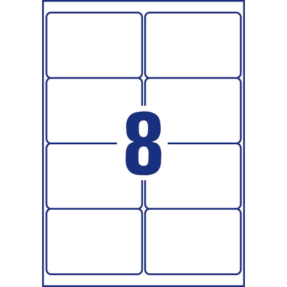 Artikelbild 5 für 200 AVERY Zweckform Versandetiketten J8165-25 weiß 99,1 x 67,7 mm, Artikelnummer 557496