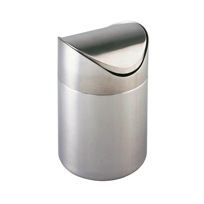 Artikelbild 5 für WENKO Otranto Tischmülleimer 3,0 l silber, Artikelnummer 804937