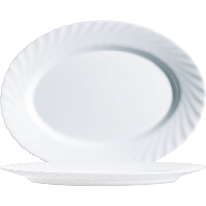 Artikelbild für 4 ARCOROC Servierplatten Trianon White weiß 29,0 cm, Artikelnummer 977379