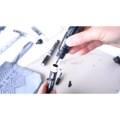 Artikelbild 11 für KREUL Opak fine Textilmarker weiß 1,0 - 2,0 mm, 1 St., Artikelnummer 115008