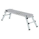 Artikelbild 1 für MUNK Arbeitsplattform 30404 klappbar silber 4 Sprossen, H: 50,0 cm, Artikelnummer 593599