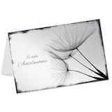 Artikelbild 1 für LUMA Trauerkarte Löwenzahn DIN B6, Artikelnummer 404131