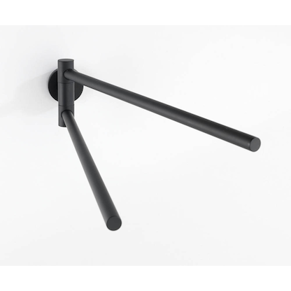 Artikelbild 2 für WENKO Handtuchhalter Bosio schwarz, matt, Artikelnummer 806093