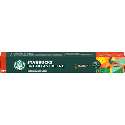 Artikelbild 3 für NESPRESSO STARBUCKS® Breakfast Blend Kaffeekapseln, mild, 10 Portionen, Artikelnummer 613234