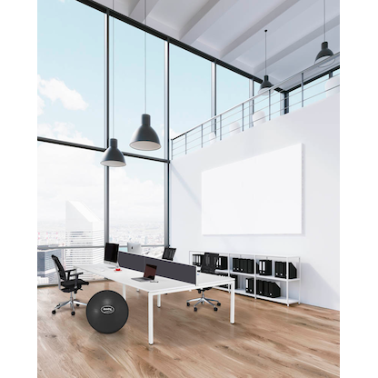 Artikelbild 4 für PAPERFLOW easyDesk Doppelschreibtisch weiß rechteckig, 4-Fuß-Gestell weiß 280,0 x 166,0 cm, Artikelnummer 527919