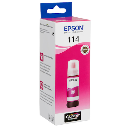 Artikelbild 9 für EPSON 114/T07B1/B2/B3/B4/B5 Foto schwarz, cyan, magenta, gelb, grau Tintenflaschen, 5er-Set, Artikelnummer 876567