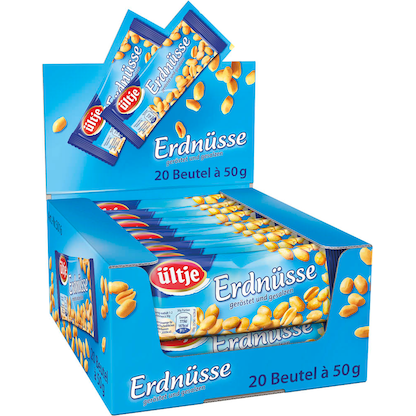 Artikelbild 2 für ültje geröstet und gesalzen Erdnüsse 20x 50,0 g, Artikelnummer 505154