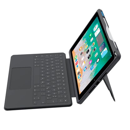 Artikelbild 3 für DEQSTER Smart Rugged Touch PLUS Keyboard Tablet-Tastatur schwarz geeignet für Apple iPad 7. Gen (2019), Apple iPad 8. Gen (2020), Apple iPad 9. Gen (2021), Artikelnummer 633517