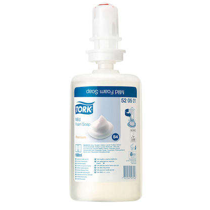 Artikelbild für TORK Premium Mild Schaumseife 1,0 l, Artikelnummer 797050
