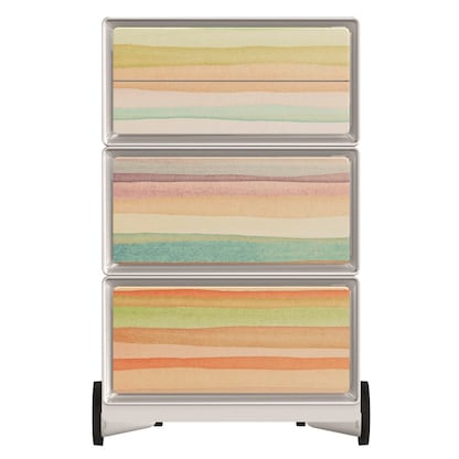 Artikelbild 3 für PAPERFLOW easyBox Colour Rollcontainer weiß, bunt 4 Auszüge 39,0 x 43,6 x 64,2 cm, Artikelnummer 215578