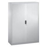 Artikelbild 1 für CP Omnispace Rollladenschrank silber 3 Fachböden 120,0 x 42,0 x 166,0 cm, Artikelnummer 412440