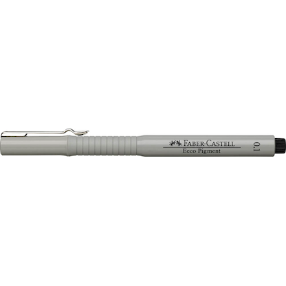 Artikelbild 2 für FABER-CASTELL Ecco Pigment Fineliner schwarz 0,1 mm, 1 St., Artikelnummer 907612