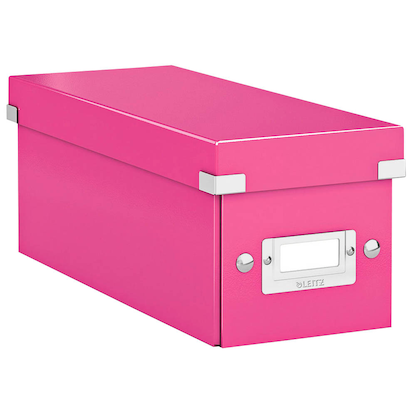 Artikelbild für AKTION: LEITZ CD-/DVD-Box Click & Store pink, 1 St. mit Prämie nach Registrierung, Artikelnummer 127050